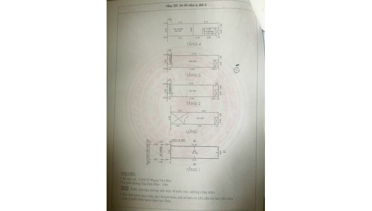 DO GIA ĐÌNH ĐINH CƯ NƯỚC NGOÀI NÊN CẦN BÁN NHANH CĂN NHÀ GẦN CHỢ PHẠM VĂN HAI THUẬN TIỆN KINH DOANH